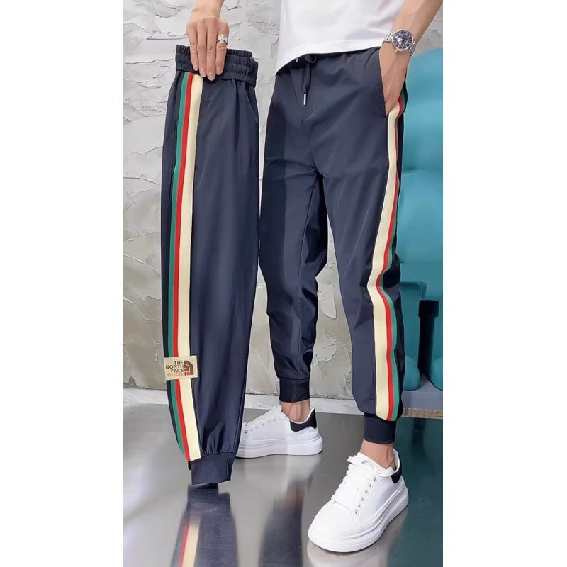 Herren Sport Trainingshose mit Streifen Echo Archive
