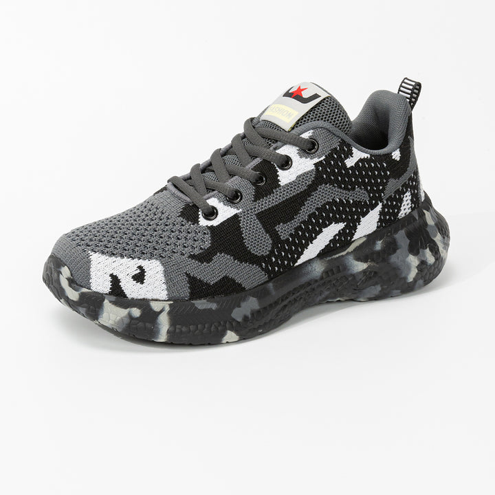 Unisex nan Camouflage-Strick-Sneaker mit geformter Dämpfungs-Zwischensohle und profiliertem Laufsohlen-Design Echo Archiv