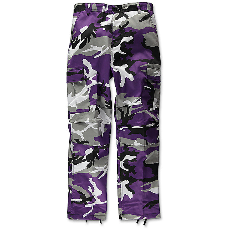 Herren Cargohose im modernen Camouflage-Stil mit mehreren praktischen Taschen Echoarchiv