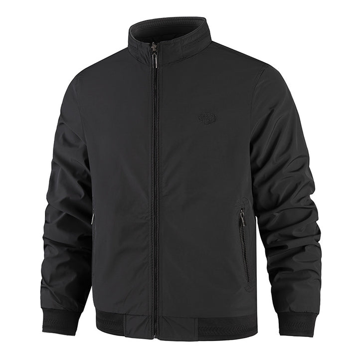 Herren Modische Übergangsjacke mit hohem Kragen und praktischen Seitentaschen Echo Archiv