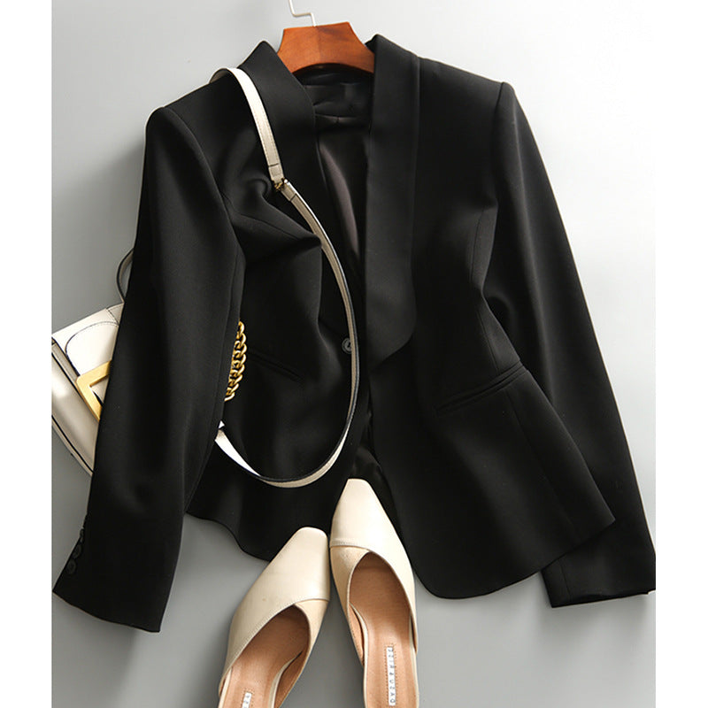 Damen Stilvoller Einreiher Blazer Echoarchiv