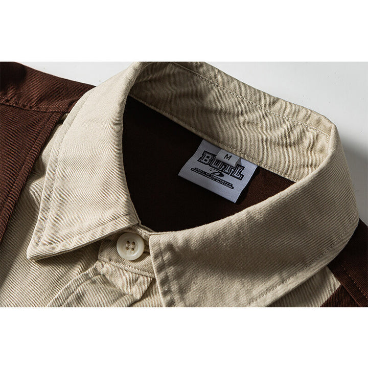 Herren Utility-Weste mit multifunktionalen Taschen, Halbzip und integriertem Hemd-Layer Echoarchiv