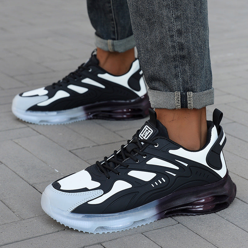 Herren nan futuristischer leistungsorientierter Lifestyle-Sneaker mit durchgehender Luftkammersohle und thermogeformten Kunststoffapplikationen Echo Archiv