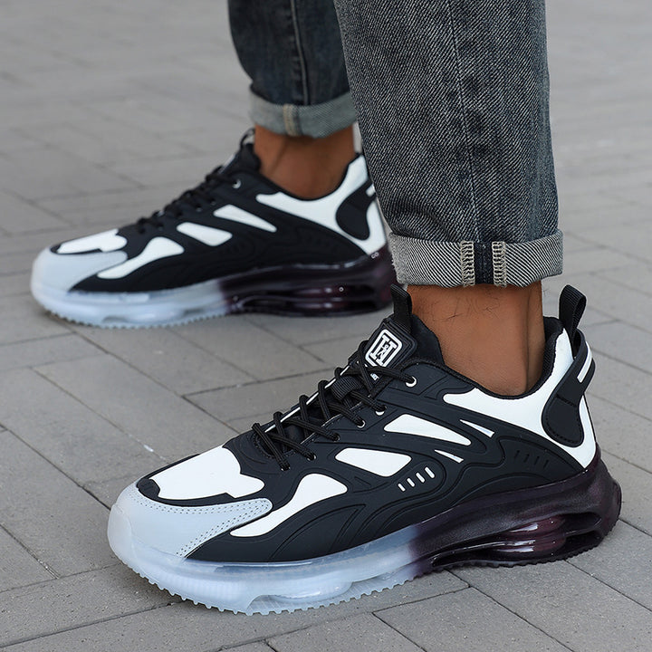 Herren nan futuristischer leistungsorientierter Lifestyle-Sneaker mit durchgehender Luftkammersohle und thermogeformten Kunststoffapplikationen Echo Archiv