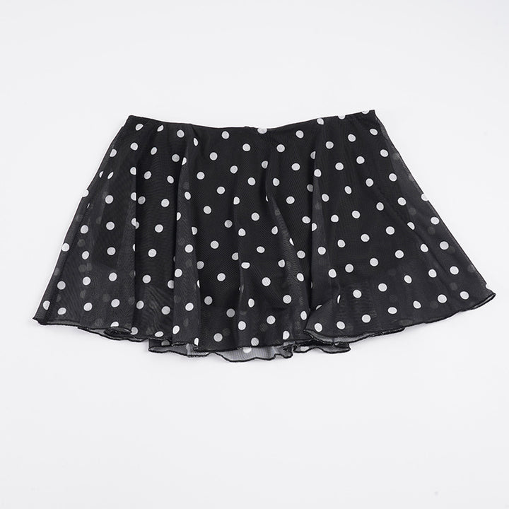 Damen luftige und schicke Polka Dot Minirock Echo Archiv