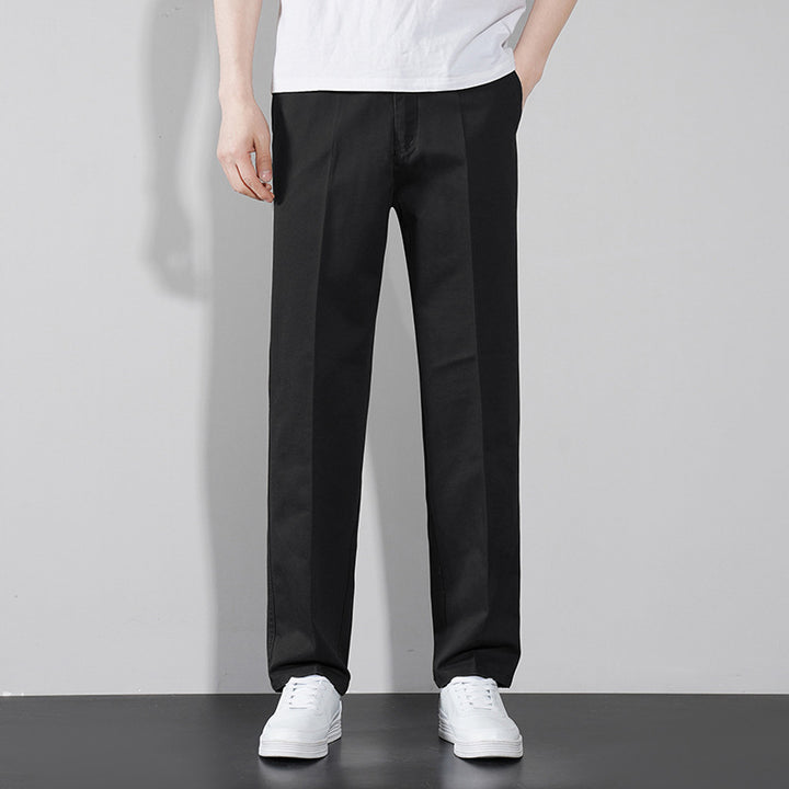 Herren schicke Freizeit-Hose mit elastischem Bund und bequemen Taschen Echoarchiv