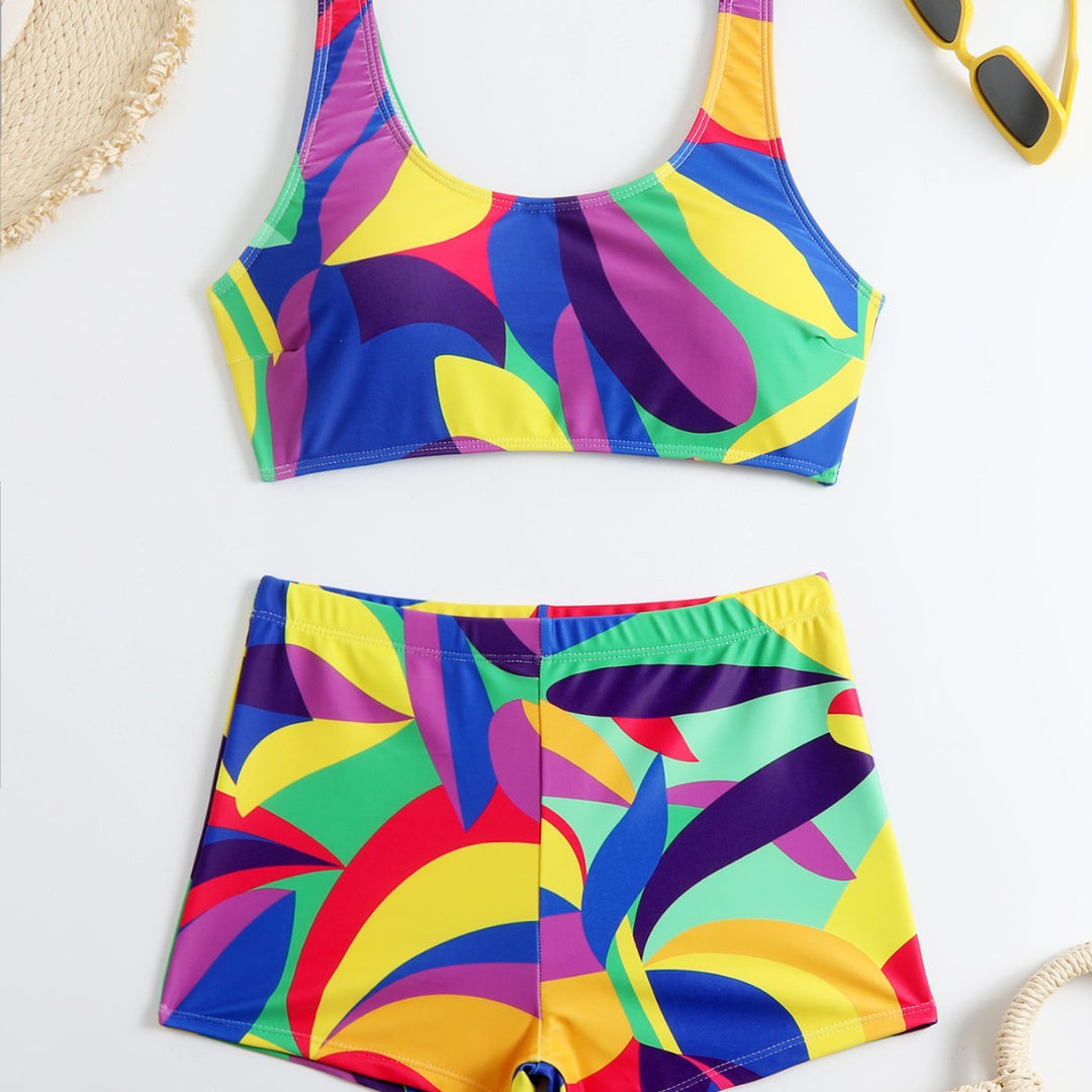 Damen Bikini-Set mit floralem Muster und komfortabler Passform Echo Archiv