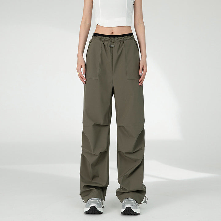 Damen Kapuzen-Utility-Parka mit wasserdichter Membran, großen Fronttaschen & verstellbarem Saum Echo Archiv