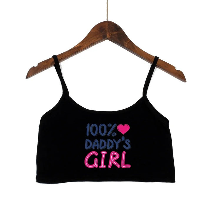 Damen modisches Crop-Top mit verzierten Trägern Echo Archiv