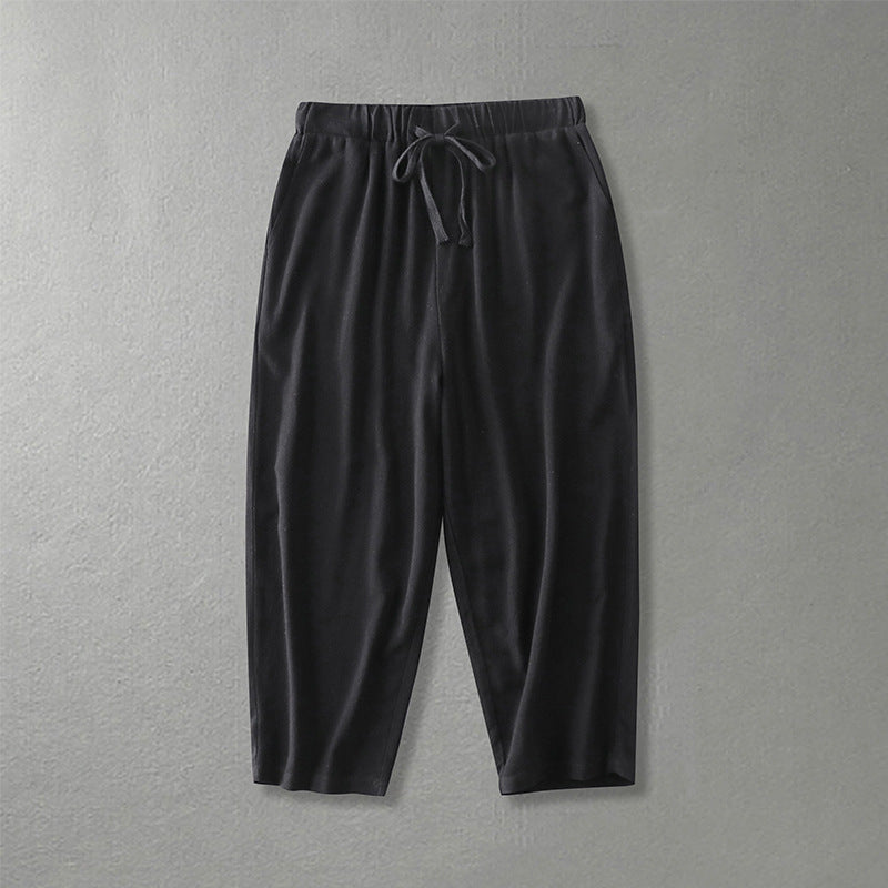 Damen Locker geschnittene Freizeit-Hose mit elastischem Bund und Tunnelzug Echoarchiv