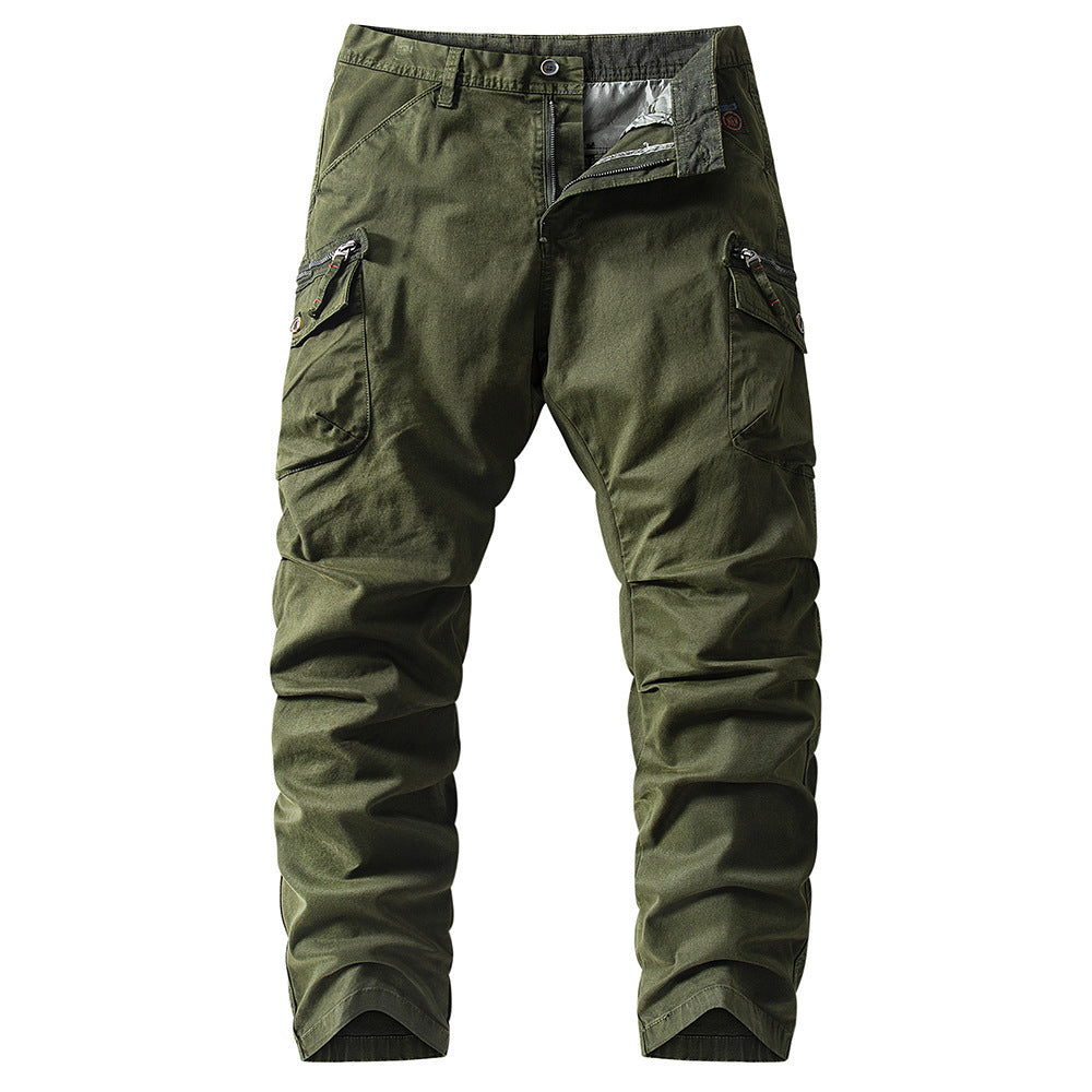 Herren modische Cargo-Hose mit vielseitigen Taschen und strapazierfähigem Material Echoarchiv