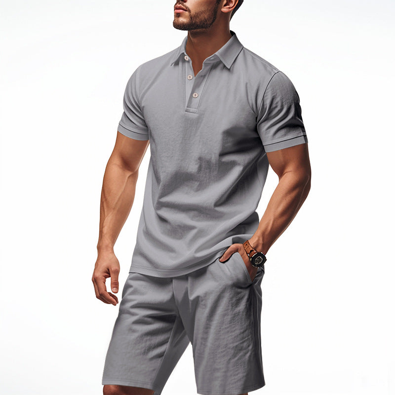 Herren Freizeit Outfit aus atmungsaktiver Baumwolle mit modernem Schnitt Echoarchiv