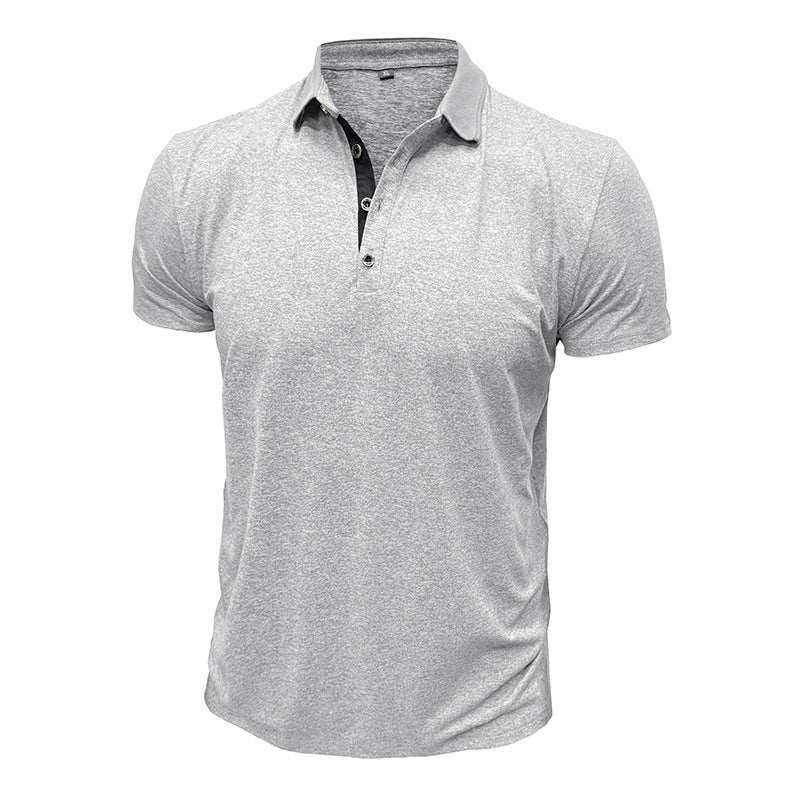 Herren Polo-Hemd mit modischem Nackenbereich und atmungsaktivem Material Echoarchiv