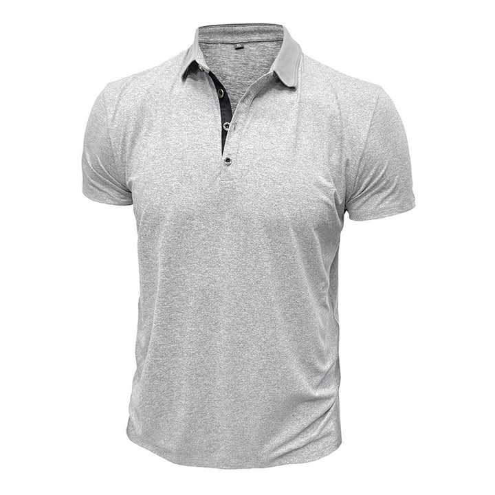 Herren Polo-Hemd mit modischem Nackenbereich und atmungsaktivem Material Echoarchiv