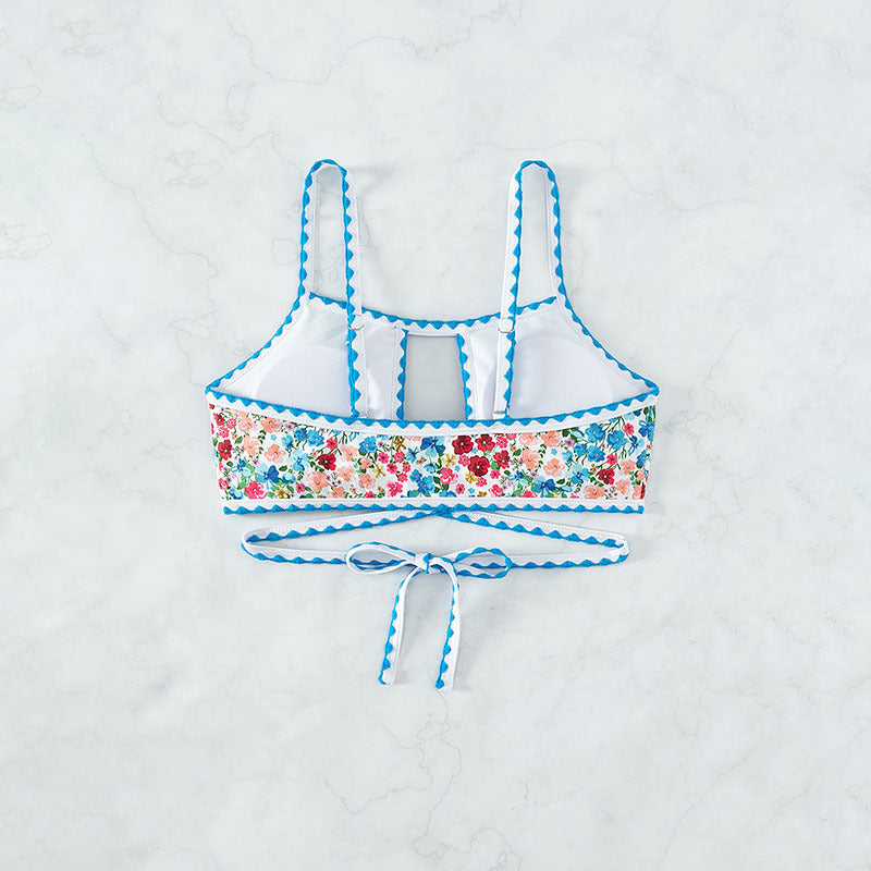 Damen Crop-Top Bikinioberteil Echo Archiv