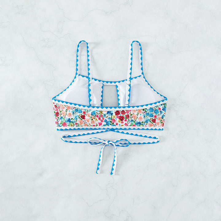 Damen Crop-Top Bikinioberteil Echo Archiv