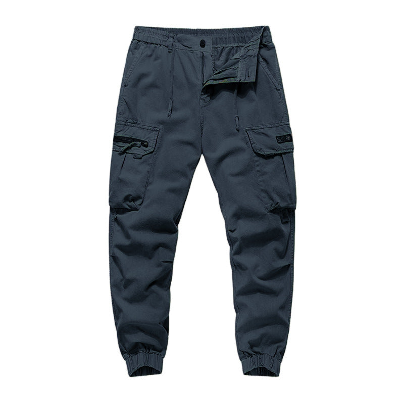 Herren Cargo-Hose mit elastischem Bund und mehreren praktischen Taschen Echoarchiv