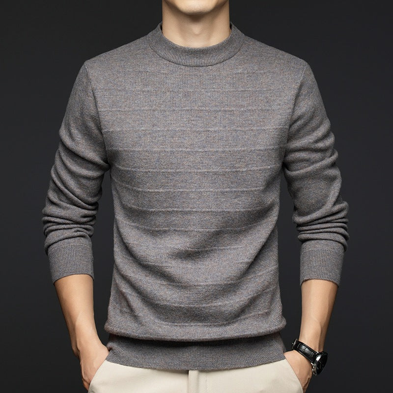 Herren modischer Pullover mit strukturiertem Design Echoarchiv