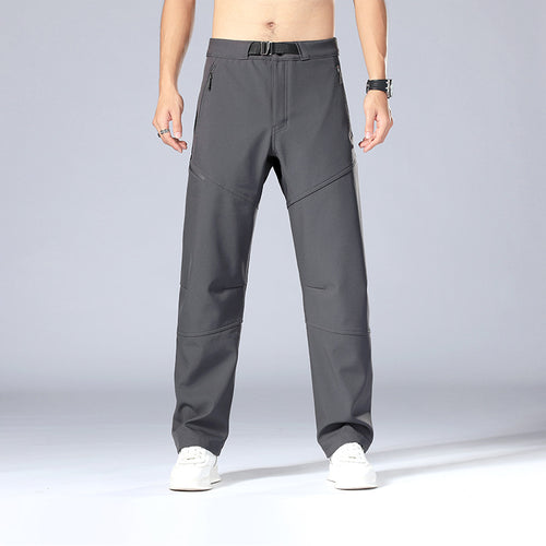 Herren Multifunktionale Outdoor-Hose mit verstellbarem Bund und Reißverschlusstaschen Echoarchiv