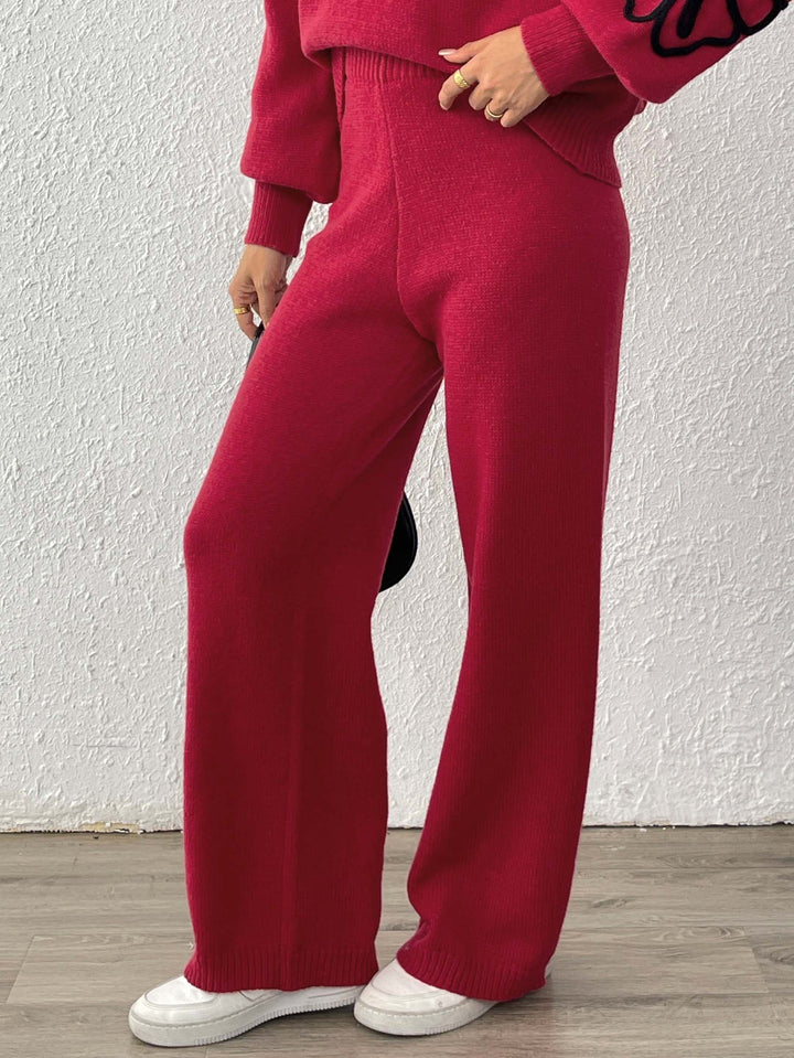Damen Weite Strickhose Echo Archiv