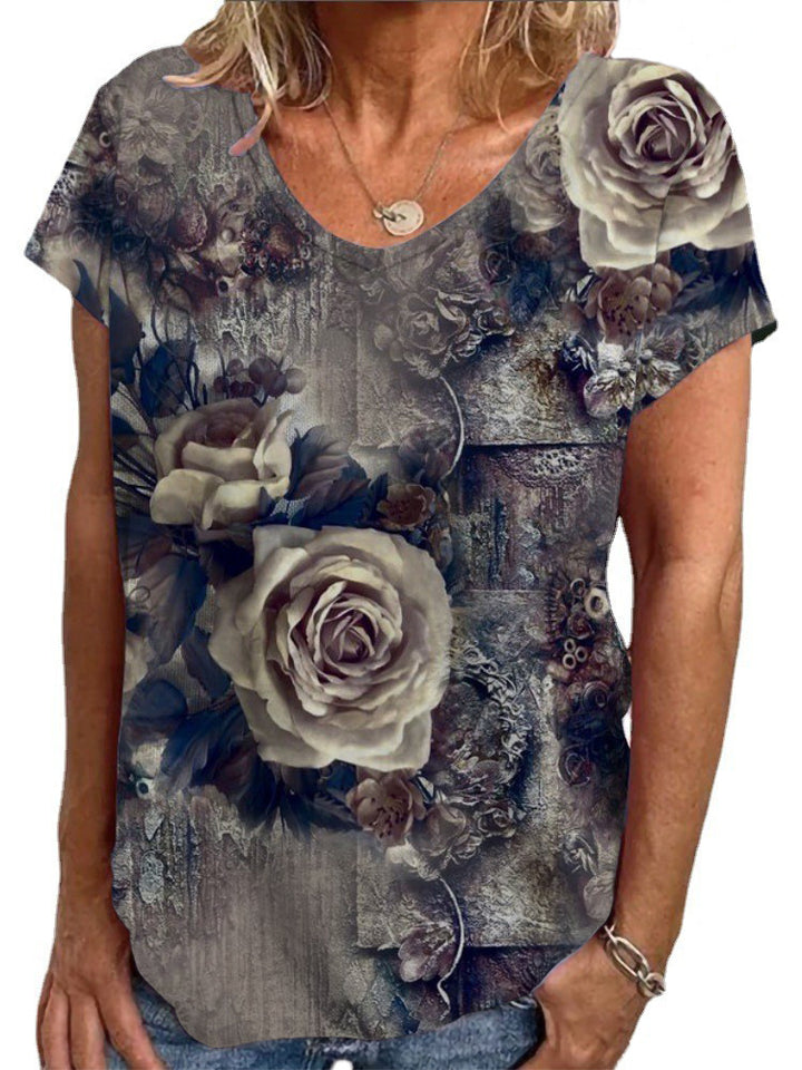 Damen Lockere Bluse mit buntem Paisleymuster Echo Archiv