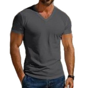 Herren V-Ausschnitt T-Shirt Echoarchiv