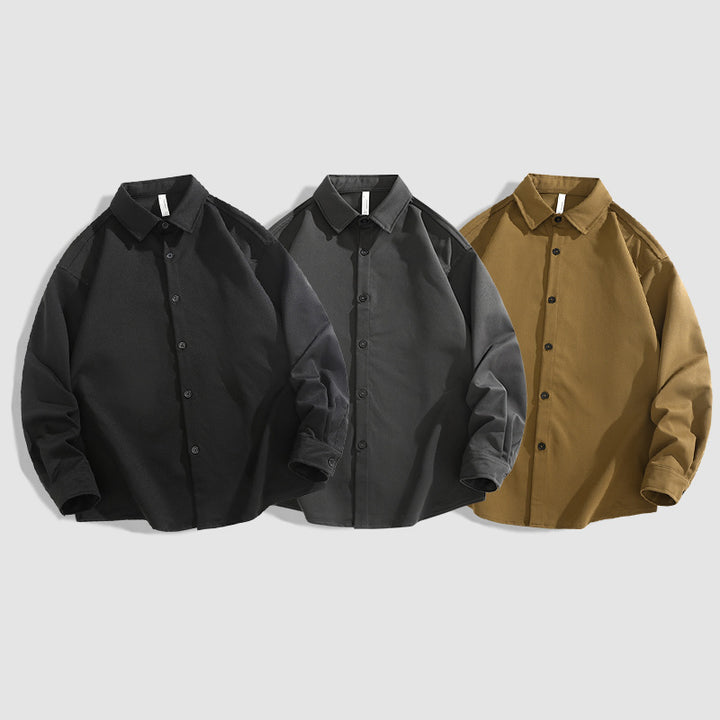 Herren moderne und stilvolle Hemdjacke Echoarchiv