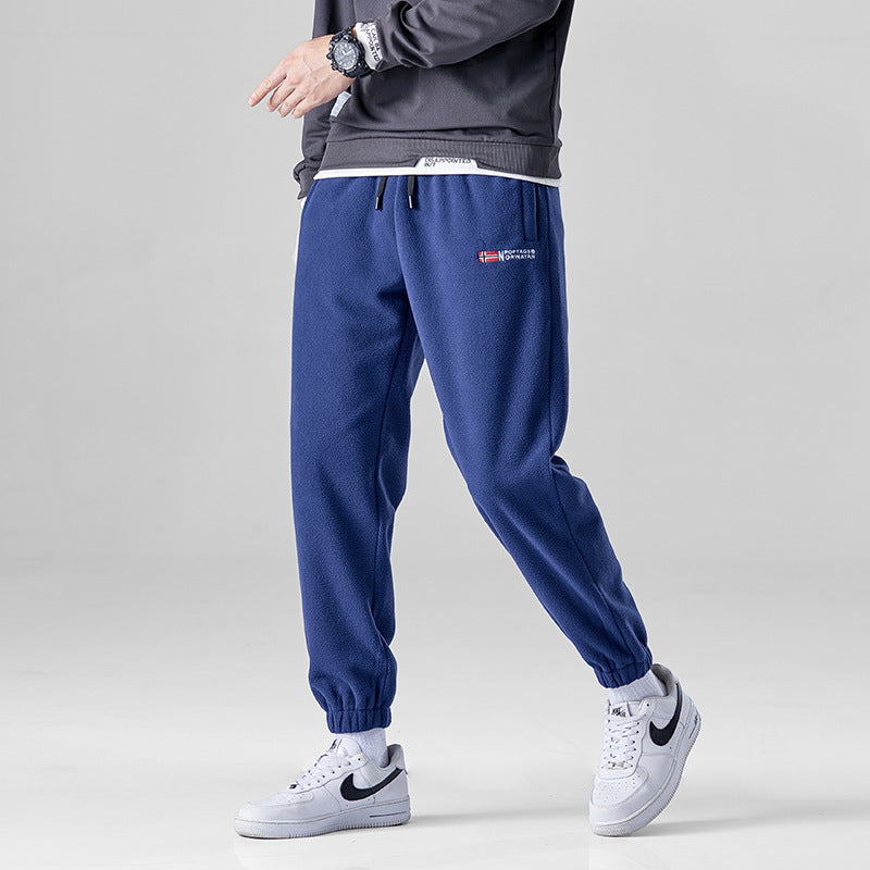 Herren bequeme Fleece-Hose Echoarchiv