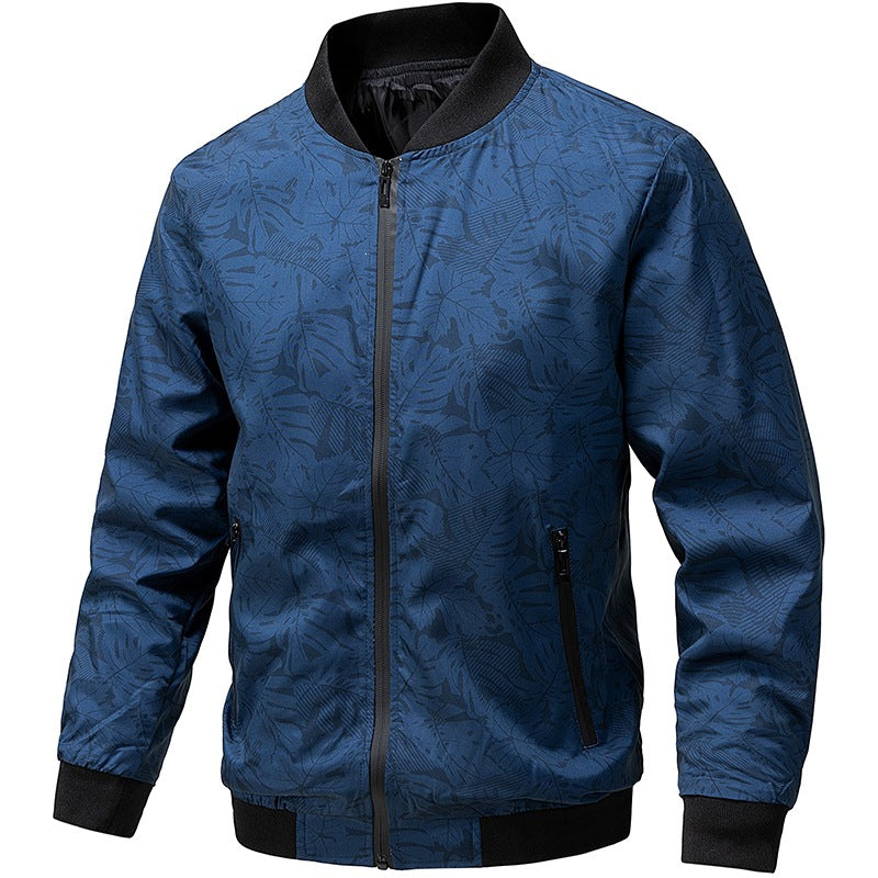 Herren Leichte und atmungsaktive Bomberjacke Echo Archiv