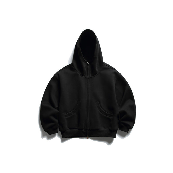 Unisex Oversize Zip-Hoodie mit hohem Kragen und Kängurutaschen Echo Archiv