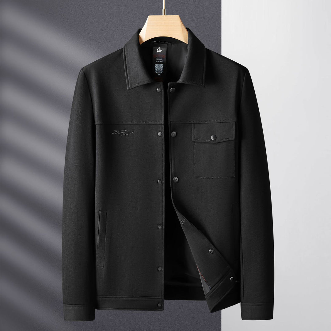 Herren Übergangsjacke im Workwear-Stil mit Druckknöpfen Echoarchiv