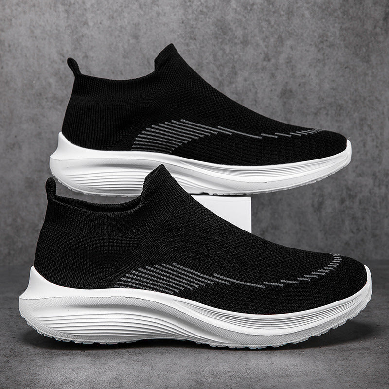 Herren nan sockenähnliche Strick-Sneaker mit nahtlosem Obermaterial und stoßdämpfender Sohle Echo Archiv