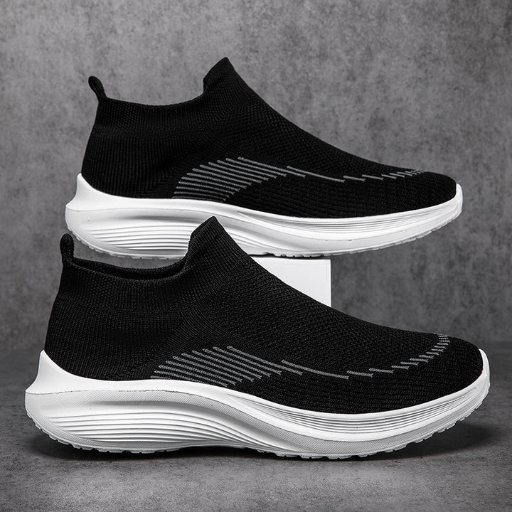 Herren nan sockenähnliche Strick-Sneaker mit nahtlosem Obermaterial und stoßdämpfender Sohle Echo Archiv