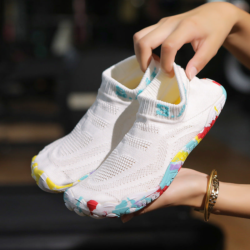 Unisex nan ultraflexibler Strick-Sockenschuh mit anatomischer Mehrzonen-Gummisohle und schnelltrocknender Konstruktion Echo Archiv