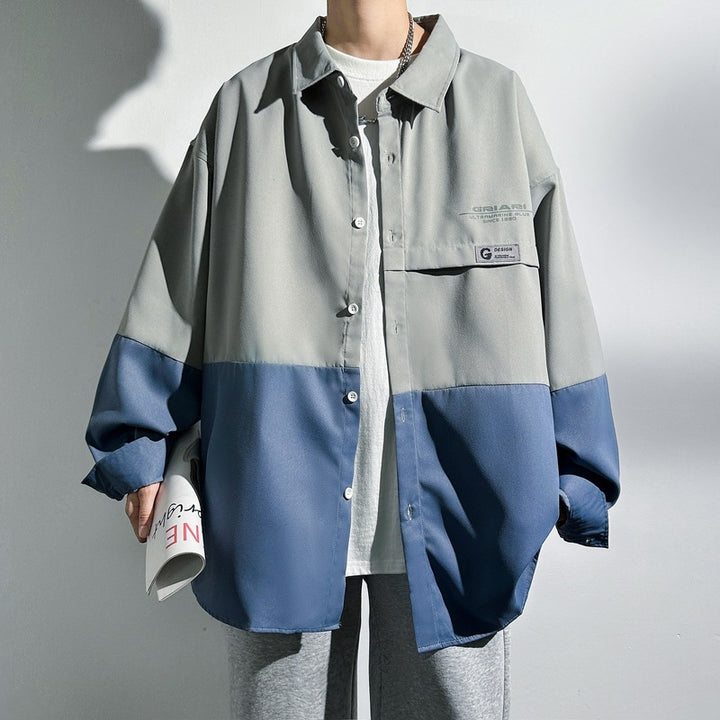Herren Oversized Utility-Hemd Echoarchiv