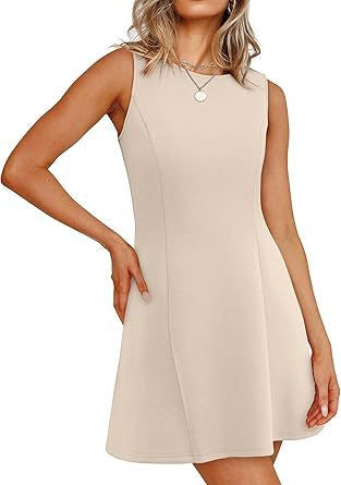 Damen ärmelloses A-Linien Kleid mit zeitlosem Schnitt Echoarchiv