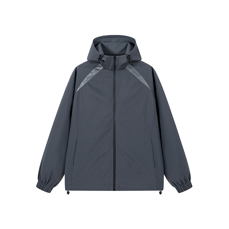 Herren Atmungsaktive Sportjacke mit Kapuze Echo Archiv