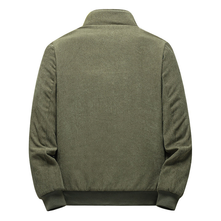 Herren Modische Cordjacke mit Stehkragen Echo Archiv