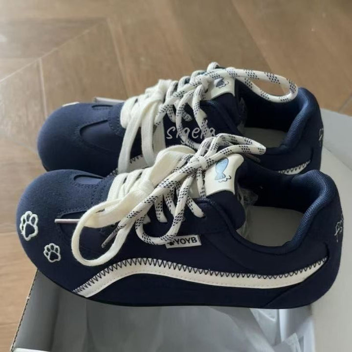 Damen Sneaker mit verspieltem Tiermotiv und bequemer Dämpfung Echo Archiv