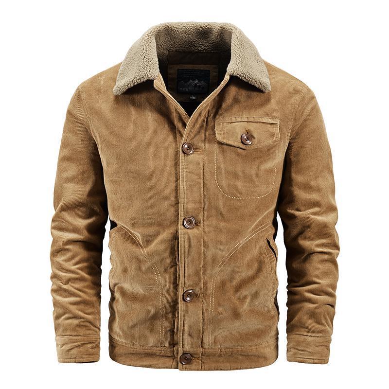 Herren Modische Cordjacke Echo Archiv