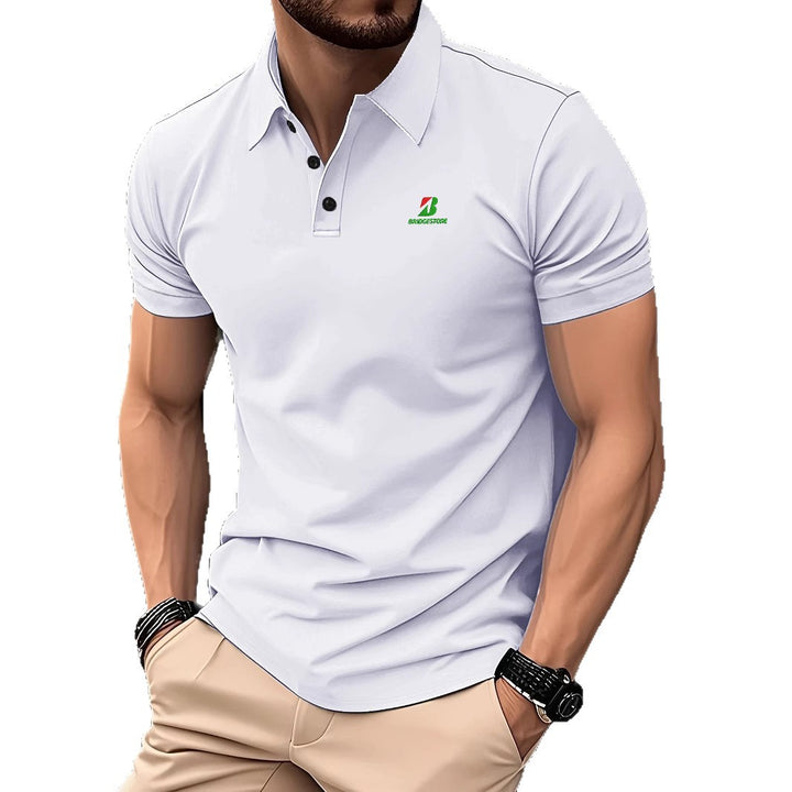 Herren Poloshirt mit modernem Schnitt und atmungsaktivem Material Echoarchiv