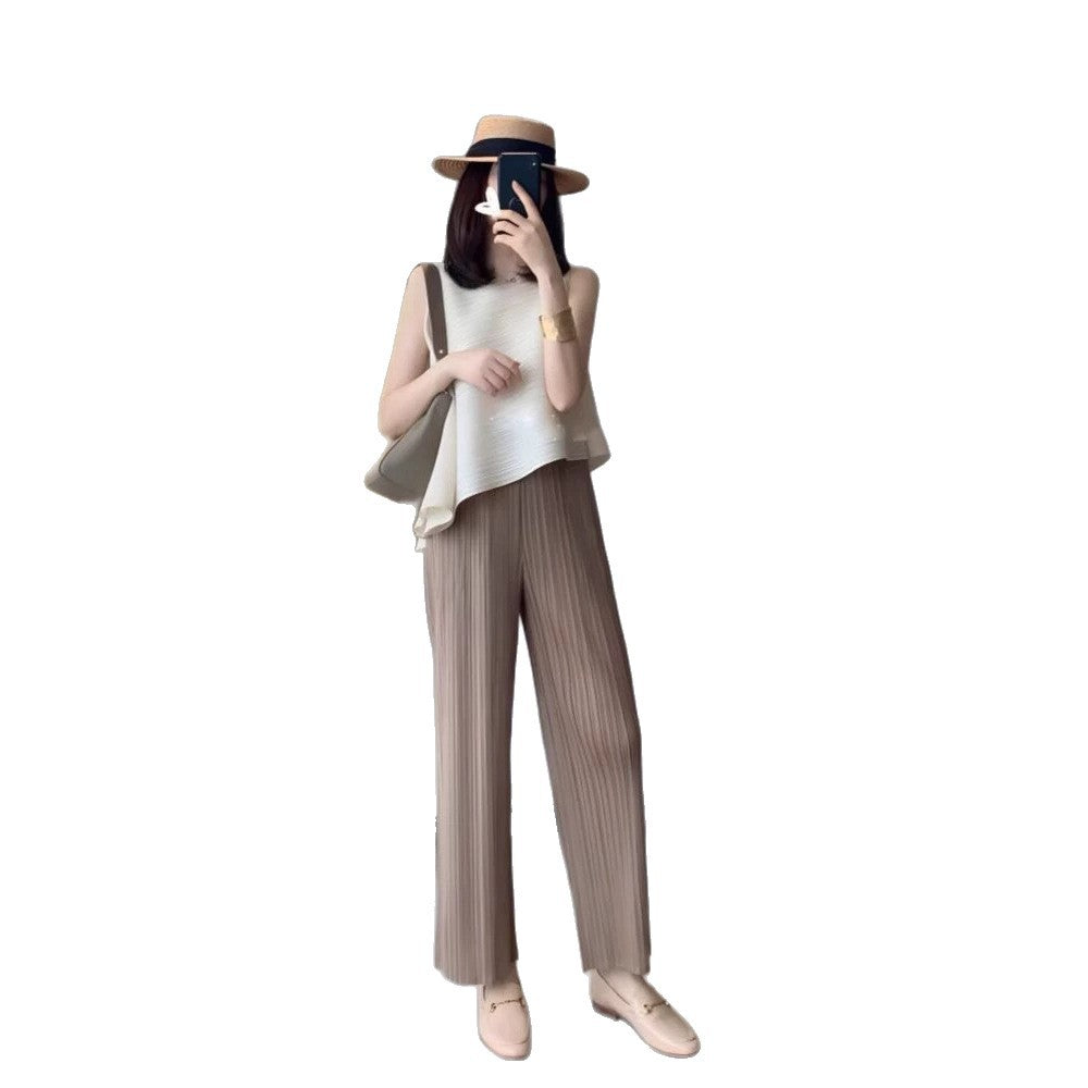 Damen Elegante Plisseehose Echoarchiv