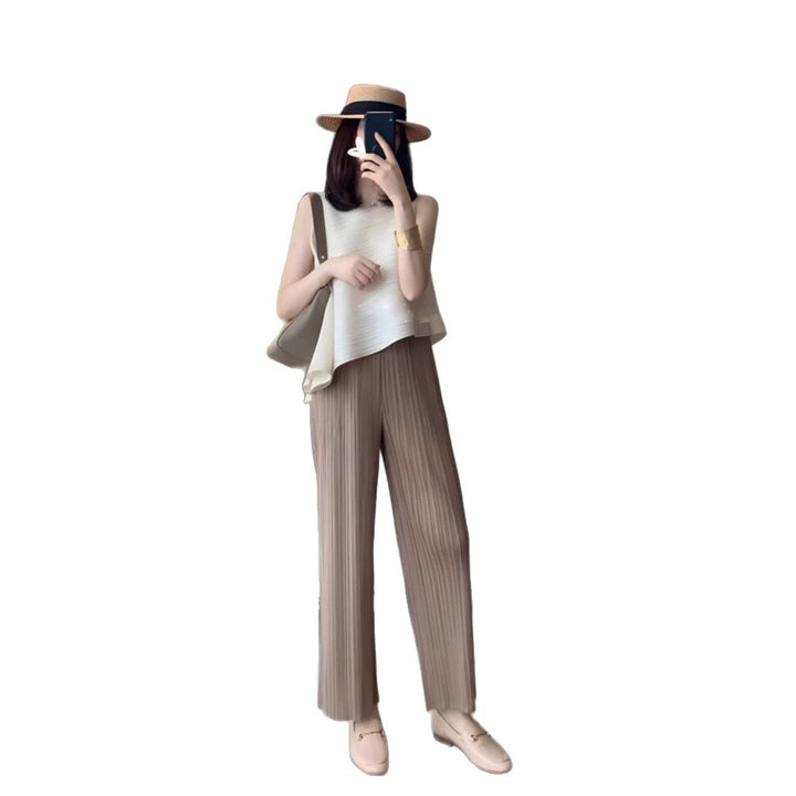 Damen Elegante Plisseehose Echoarchiv