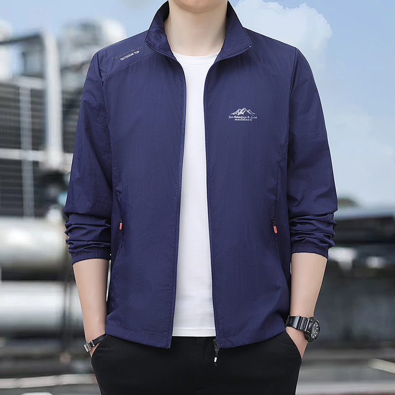 Herren Leichte Outdoorjacke mit praktischen Taschen Echo Archiv