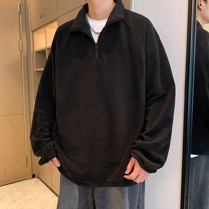 Damen Sportliche Fleecejacke mit Stehkragen Echoarchiv