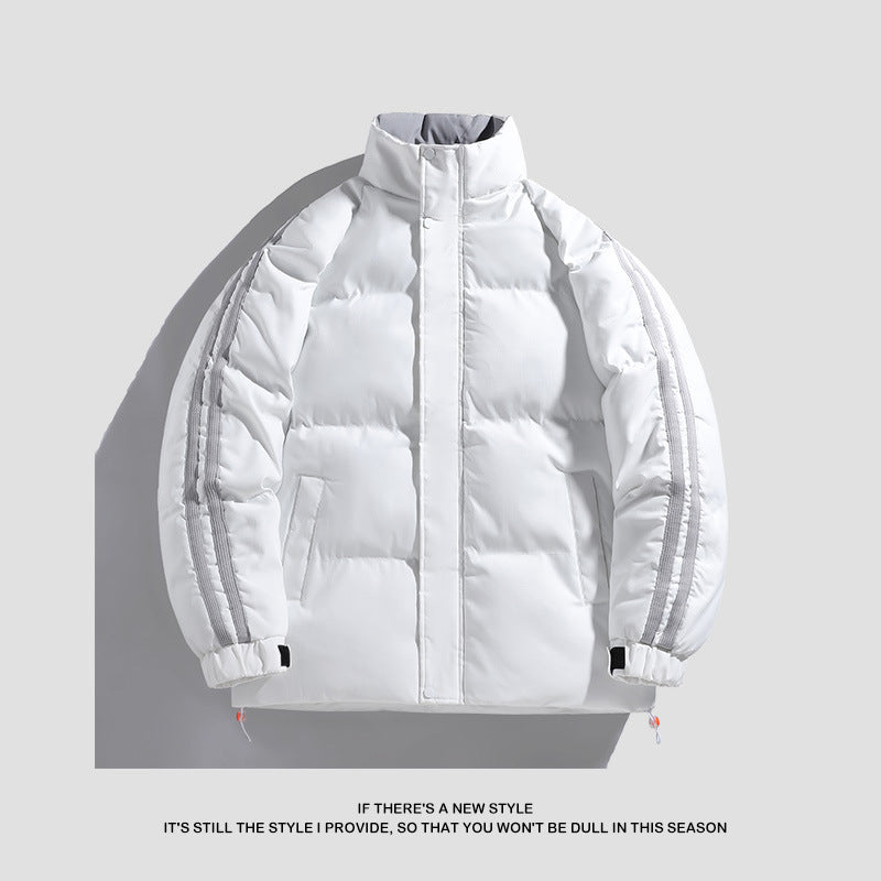 Herren Winterliche Steppjacke mit isolierendem Innenfutter und verstellbarer Kapuze Echoarchiv