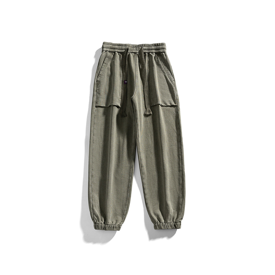 Herren Cargo-Jogginghose mit elastischem Bund und aufgesetzten Pattentaschen Echo Archiv