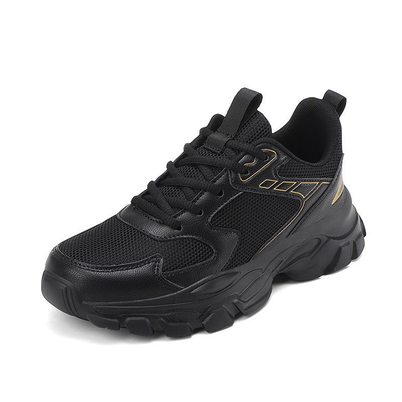 Unisex nan voluminöse Plateau-Sneaker mit atmungsaktivem Mesh, stoßdämpfender Zwischensohle und rutschfester Profilsohle Echo Archiv