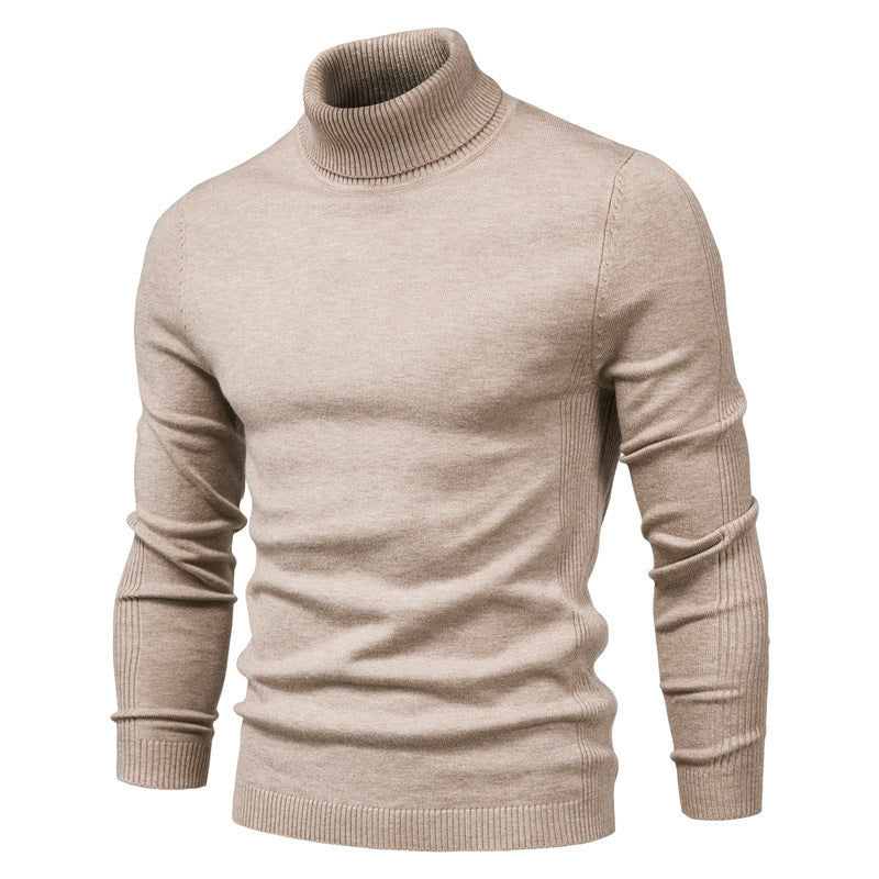 Herren Rollkragenpullover aus hochwertiger Wolle Echoarchiv