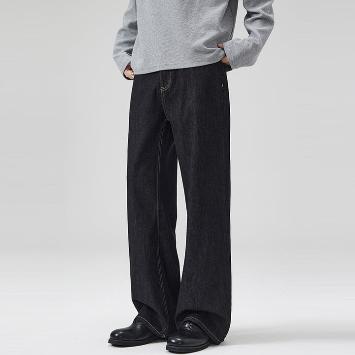 Herren weite Relaxed-Fit Jeans aus rohem Denim Echo Archiv